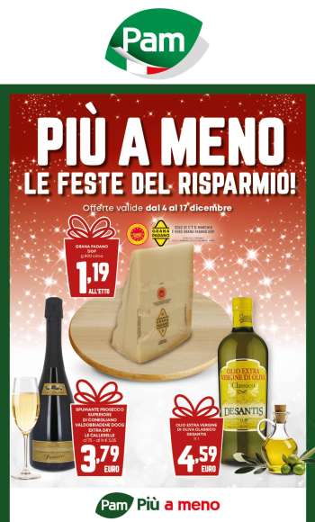 Volantino Pam Panorama - 4/12/2025 - 17/12/2025.