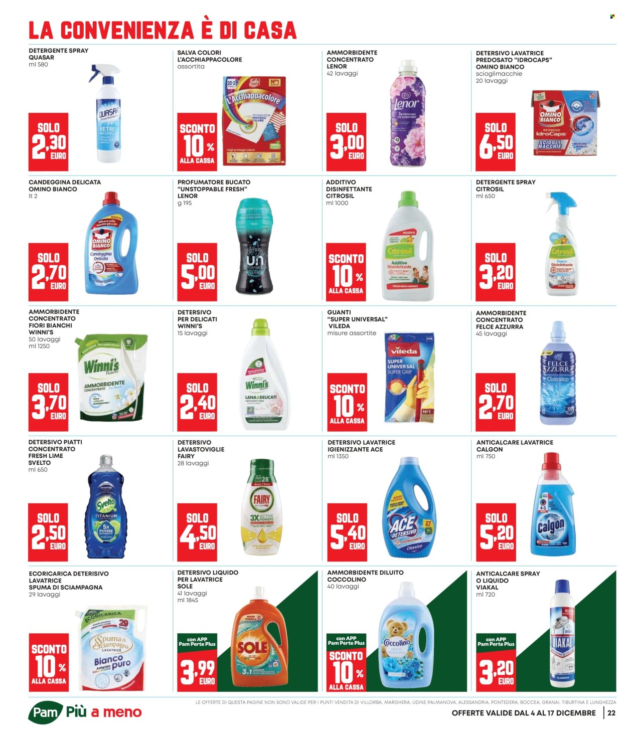 Volantino Pam Panorama - 4/12/2025 - 17/12/2025. Pagina 22