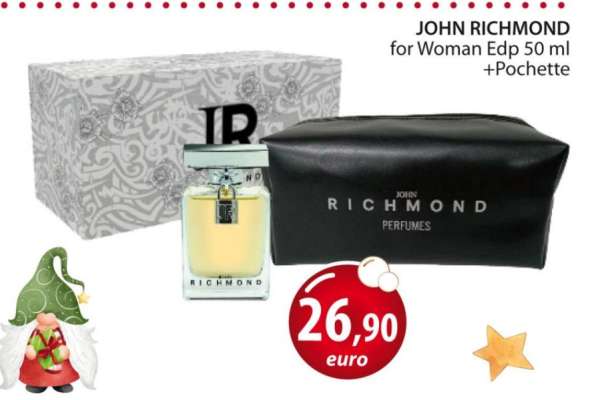 JOHN RICHMOND for Woman Edp 50 ml + Pochette