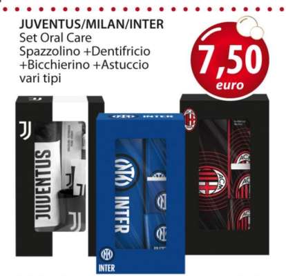 JUVENTUS/MILAN/INTER Set Oral Care