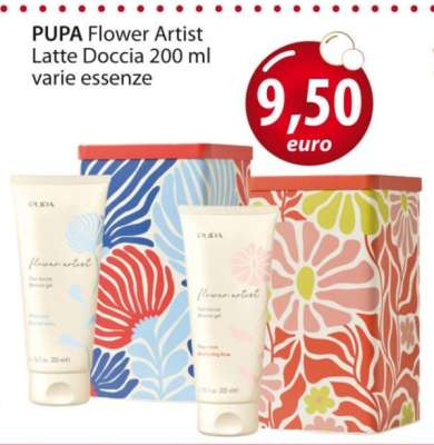 PUPA Flower Artist Latte Doccia