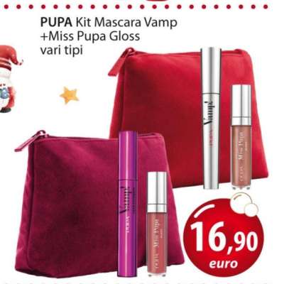 PUPA Kit Mascara Vamp + Miss Pupa Gloss