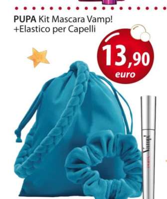 PUPA Kit Mascara Vamp! + Elastico per Capelli