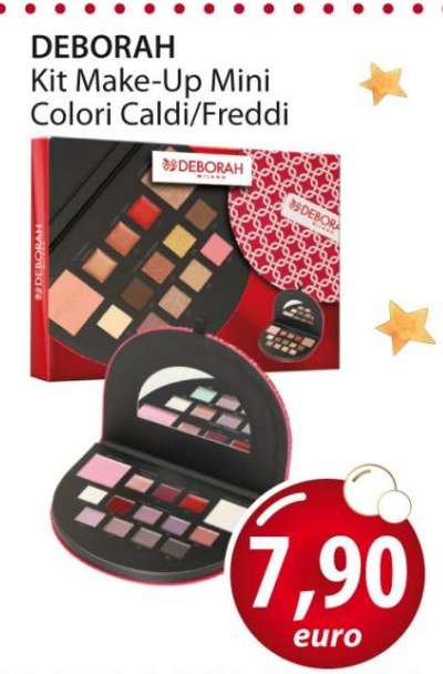 DEBORAH Kit Make-Up Mini Colori Caldi/Freddi