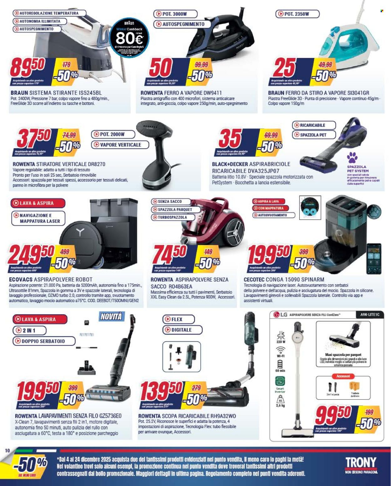 Volantino Trony - 4/12/2025 - 24/12/2025. Pagina 10
