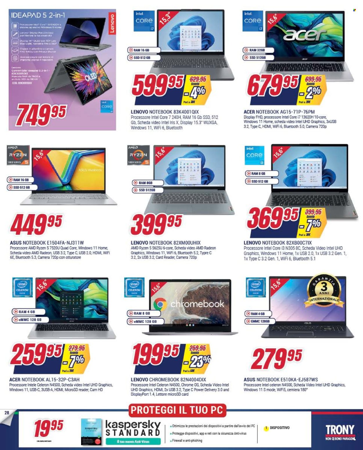 Volantino Trony - 4/12/2025 - 24/12/2025. Pagina 28