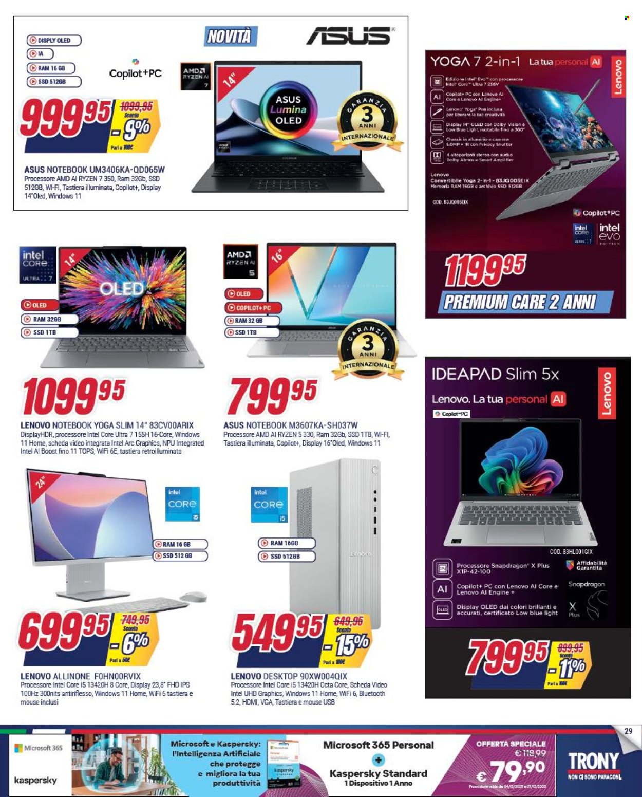 Volantino Trony - 4/12/2025 - 24/12/2025. Pagina 29