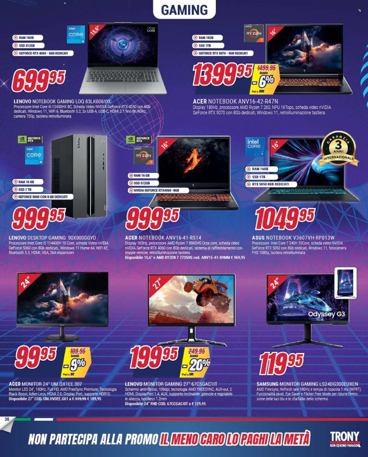 Volantino Trony - 4/12/2025 - 24/12/2025. Pagina 30