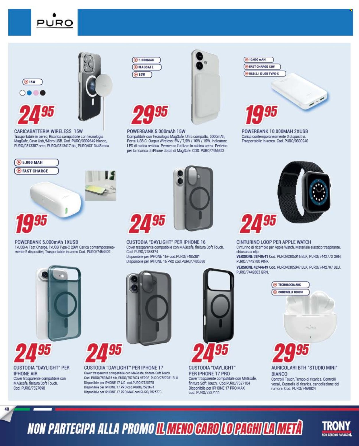 Volantino Trony - 4/12/2025 - 24/12/2025. Pagina 40