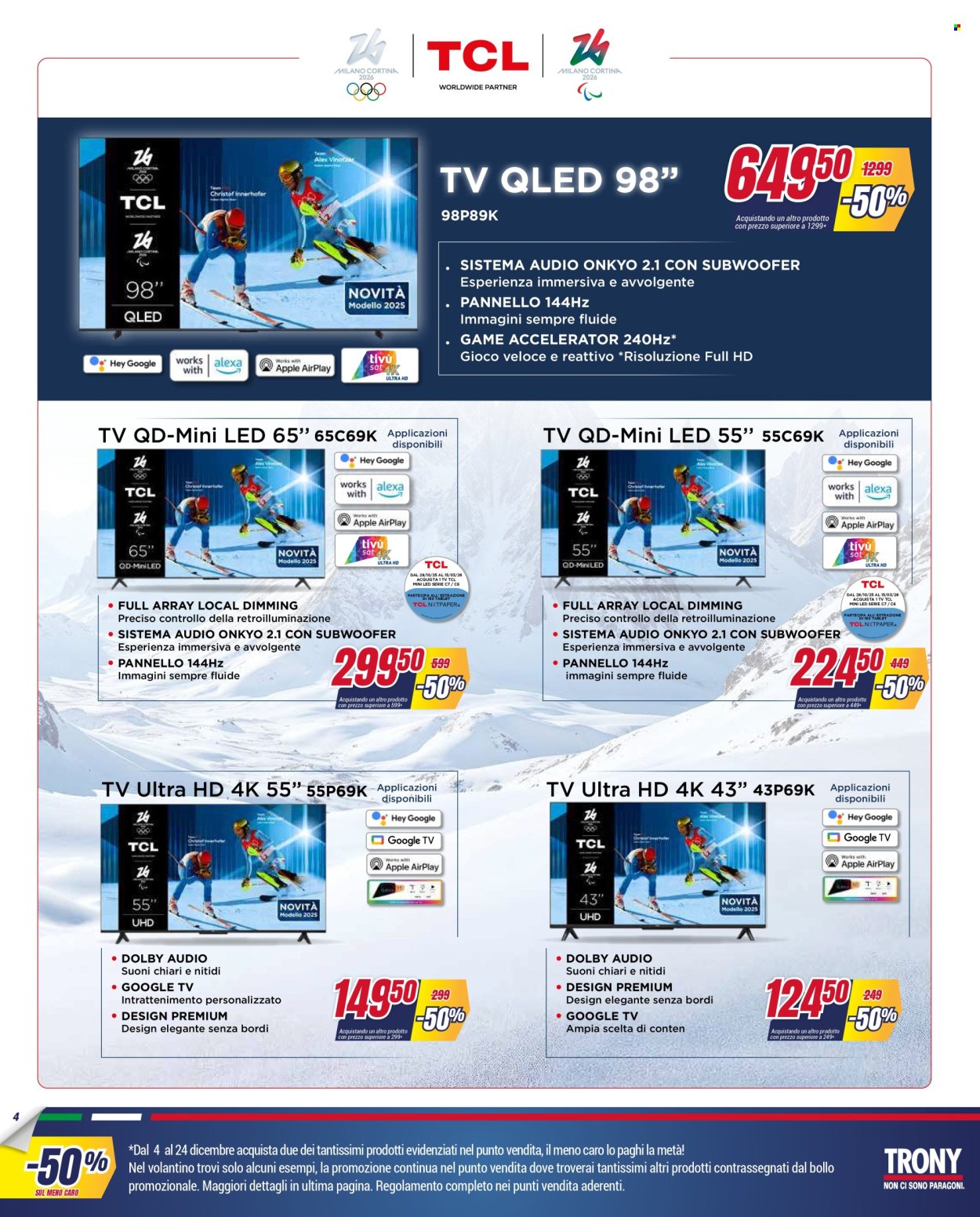 Volantino Trony - 4/12/2025 - 24/12/2025. Pagina 4