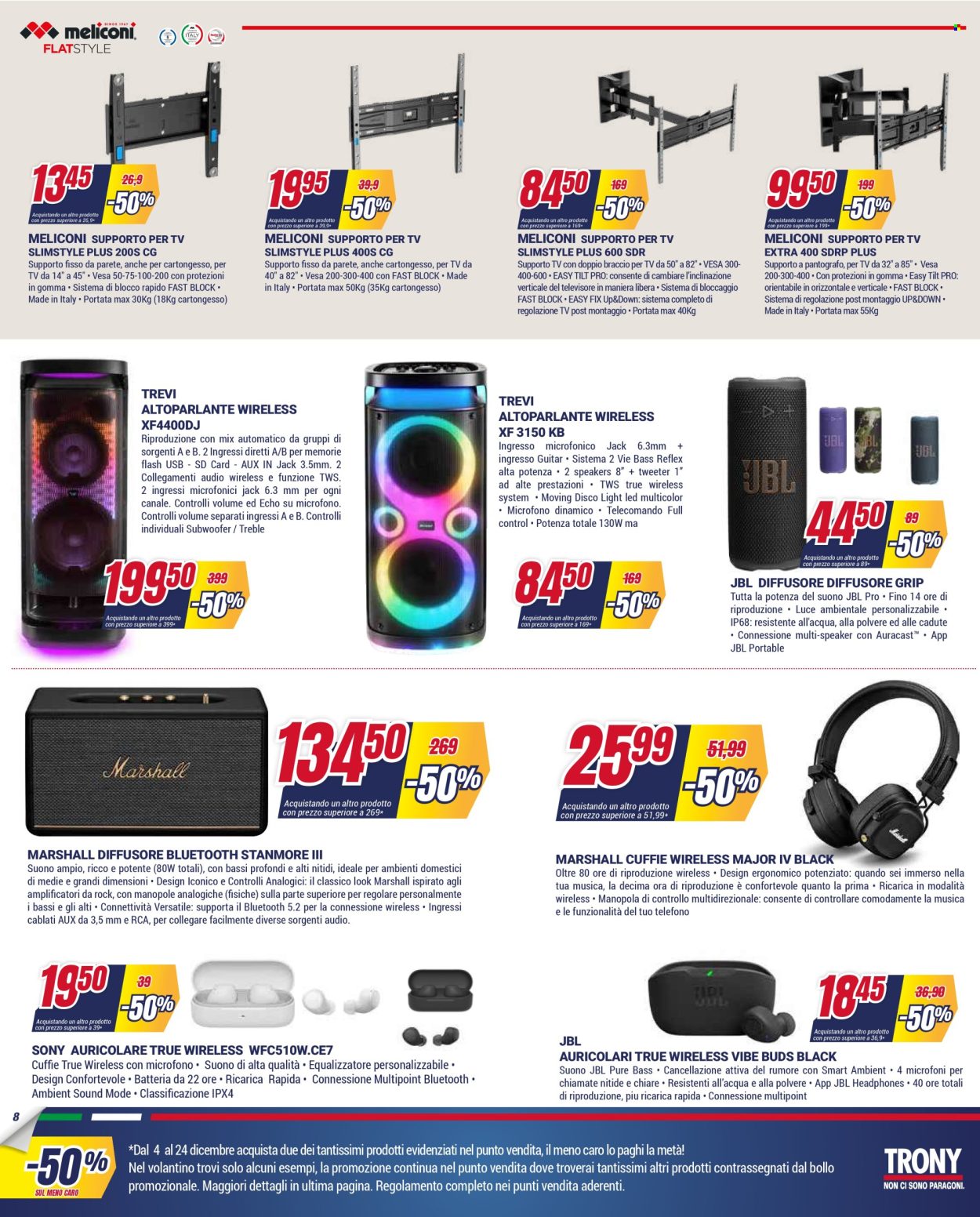 Volantino Trony - 4/12/2025 - 24/12/2025. Pagina 8