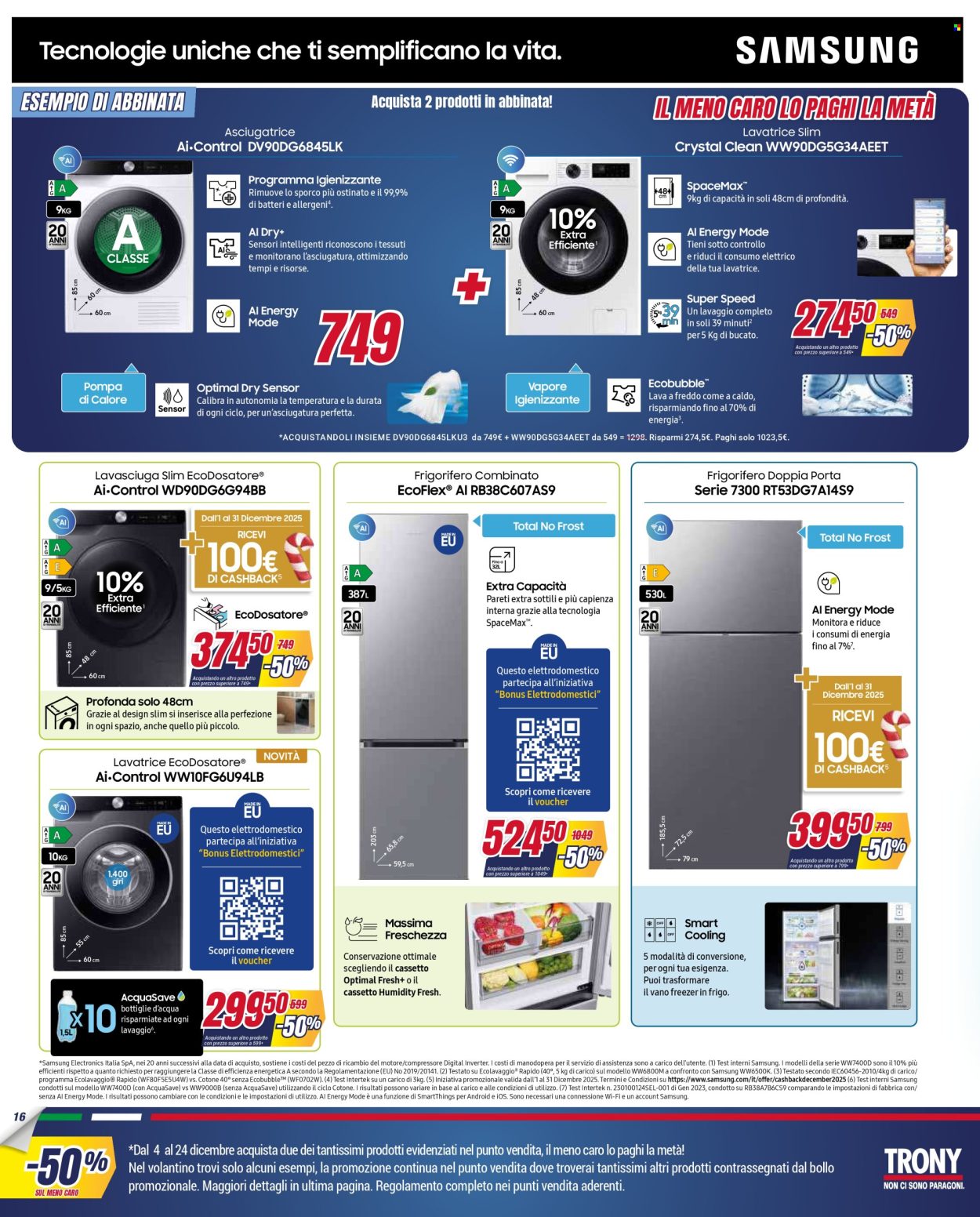 Volantino Trony - 4/12/2025 - 24/12/2025. Pagina 16