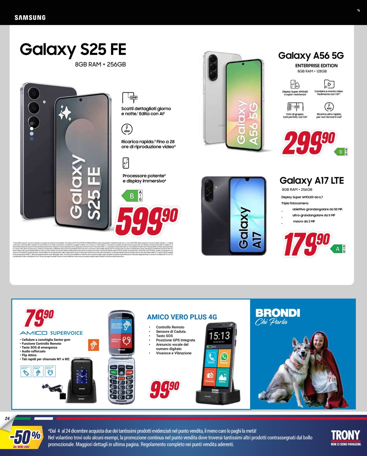 Volantino Trony - 4/12/2025 - 24/12/2025. Pagina 24