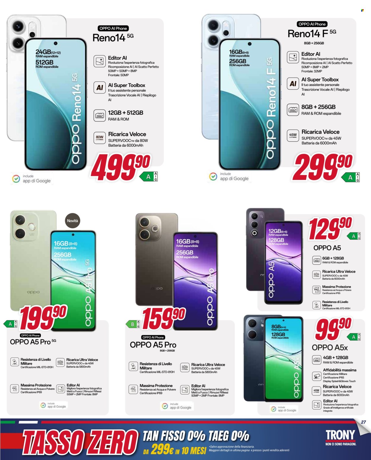 Volantino Trony - 4/12/2025 - 24/12/2025. Pagina 27