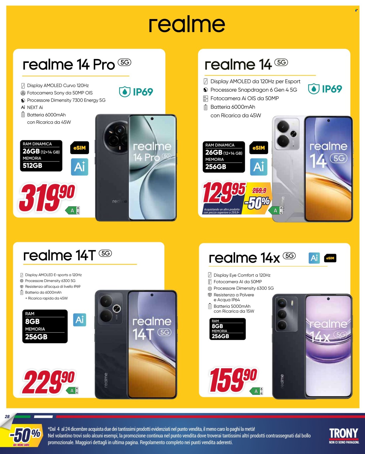 Volantino Trony - 4/12/2025 - 24/12/2025. Pagina 28