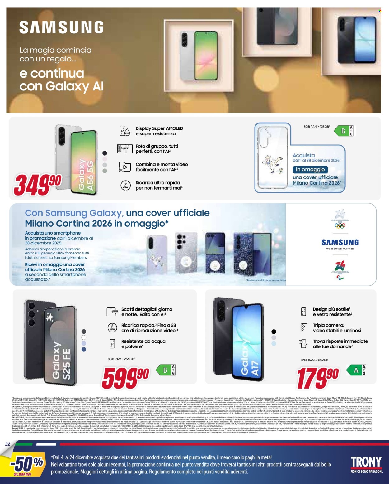 Volantino Trony - 4/12/2025 - 24/12/2025. Pagina 32