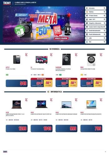 Volantino Trony - 4/12/2025 - 24/12/2025.