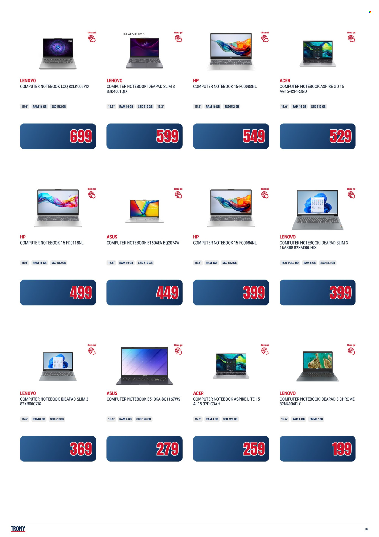 Volantino Trony - 4/12/2025 - 24/12/2025. Pagina 2