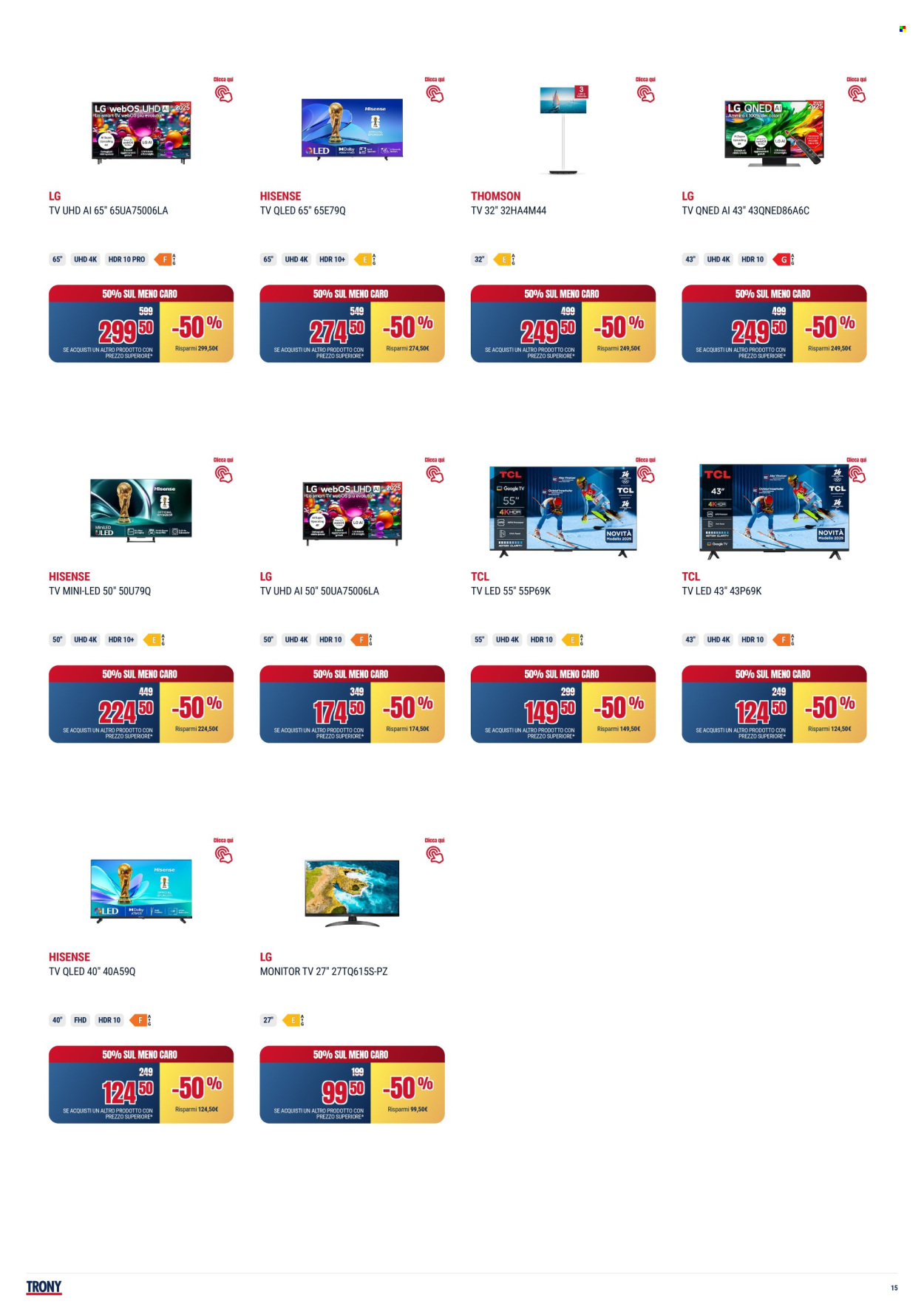 Volantino Trony - 4/12/2025 - 24/12/2025. Pagina 15