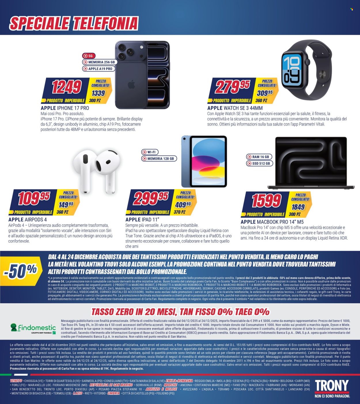 Volantino Trony - 4/12/2025 - 24/12/2025. Pagina 38