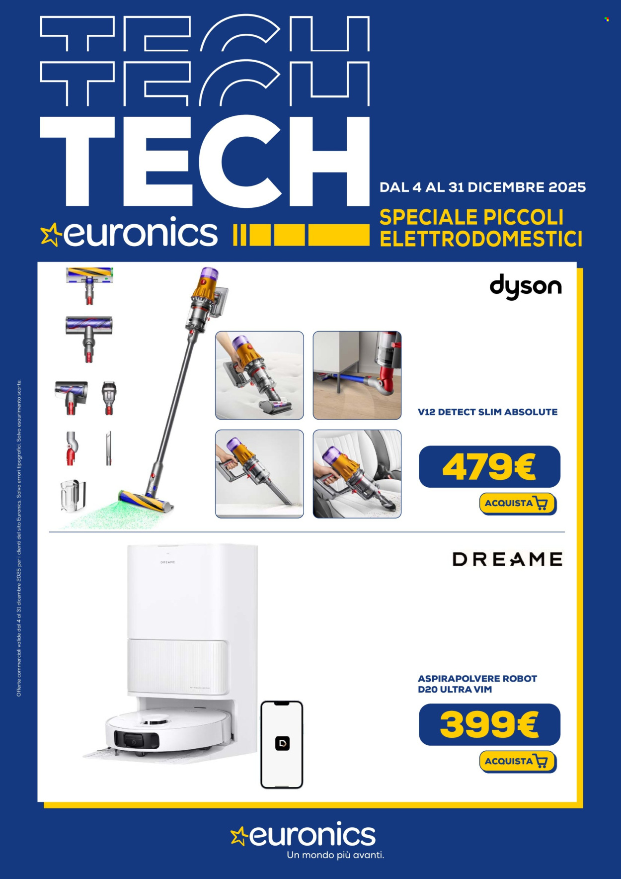 Volantino Euronics - 4/12/2025 - 31/12/2025. Pagina 1