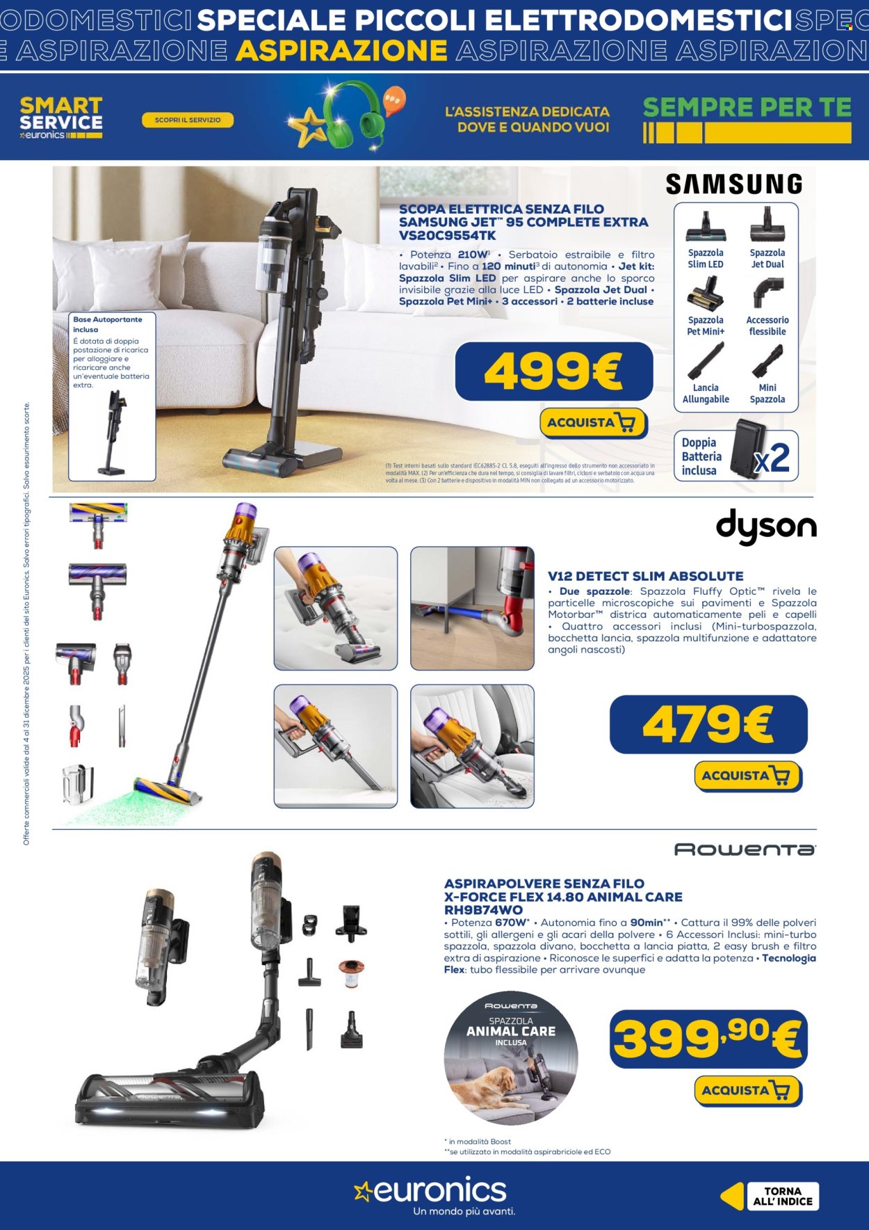 Volantino Euronics - 4/12/2025 - 31/12/2025. Pagina 3