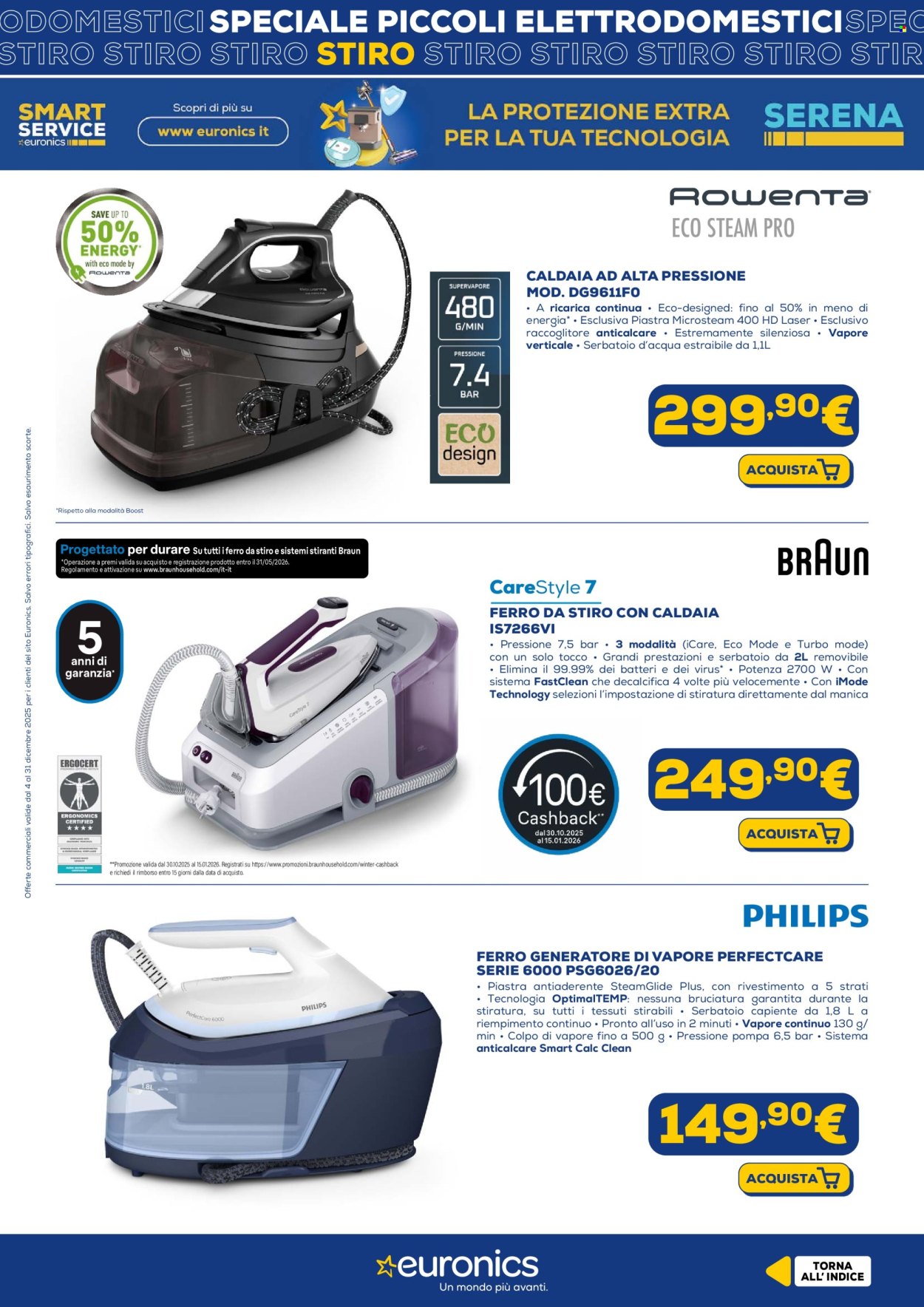 Volantino Euronics - 4/12/2025 - 31/12/2025. Pagina 10