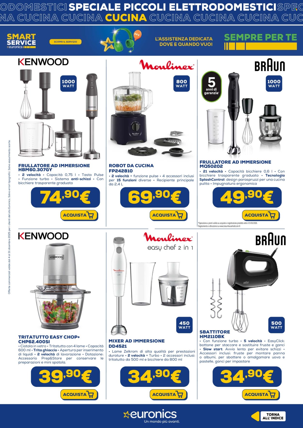 Volantino Euronics - 4/12/2025 - 31/12/2025. Pagina 17