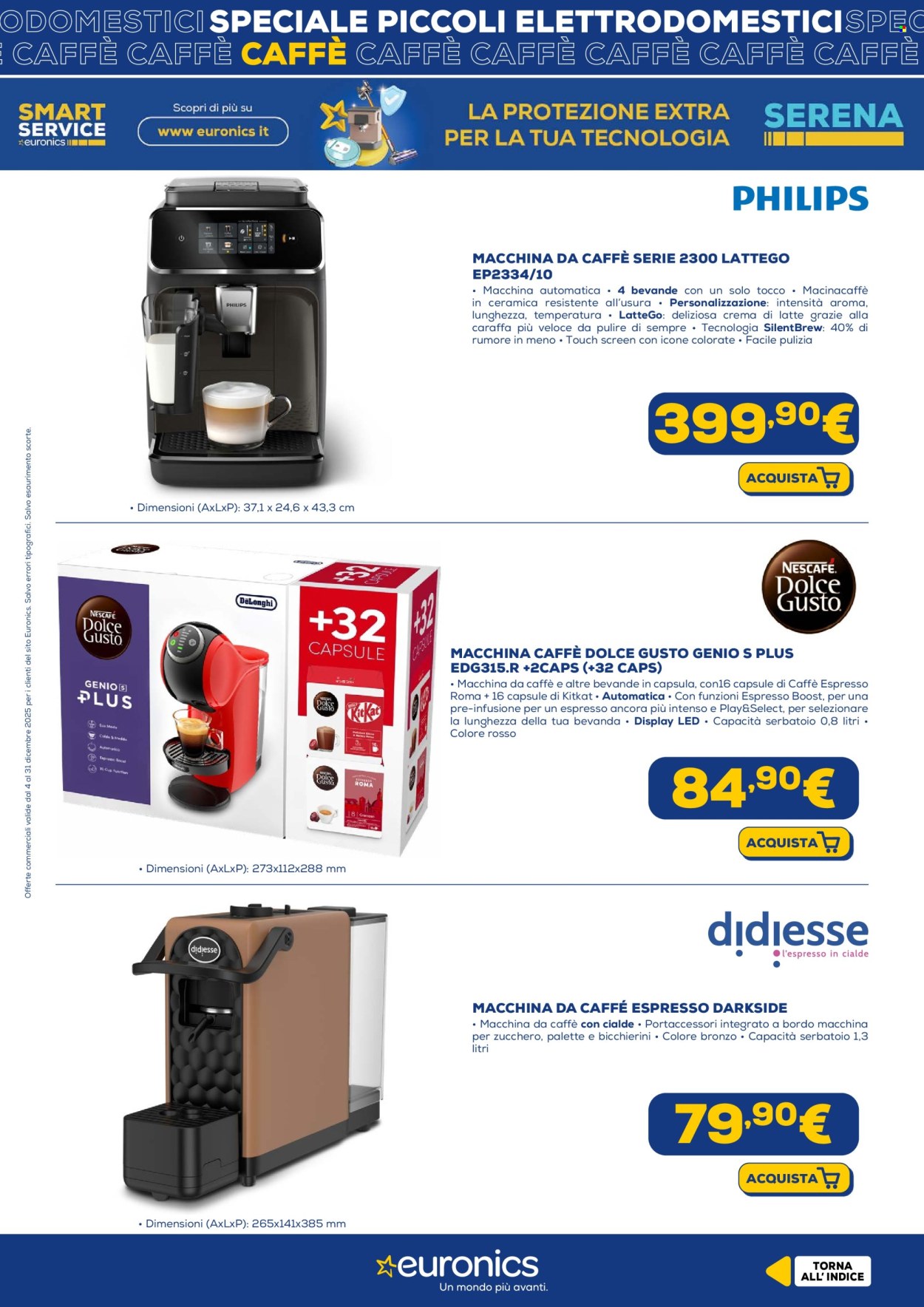 Volantino Euronics - 4/12/2025 - 31/12/2025. Pagina 20