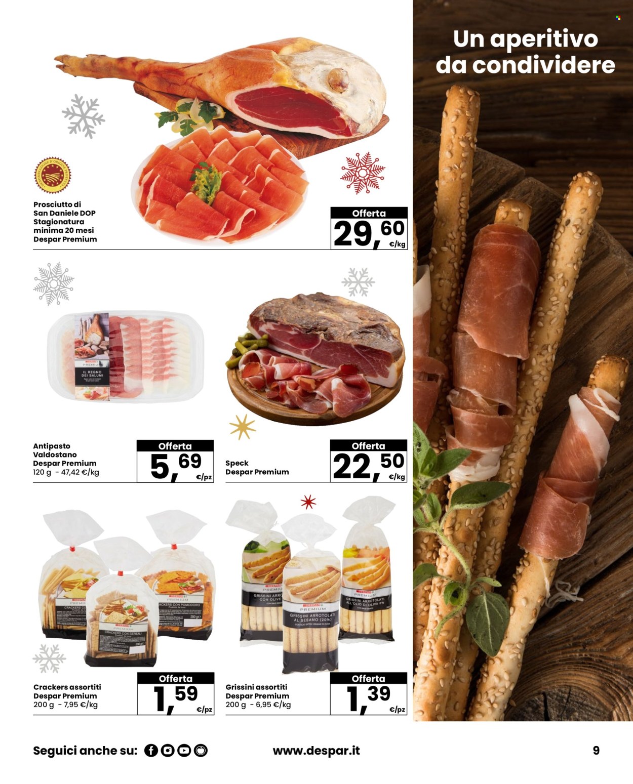 Volantino Eurospar - 4/12/2025 - 31/12/2025. Pagina 9