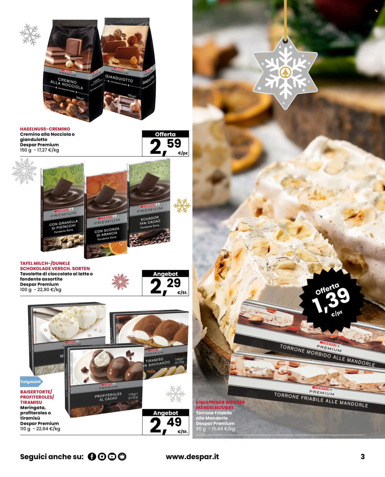 Volantino Eurospar - 4/12/2025 - 31/12/2025. Pagina 3