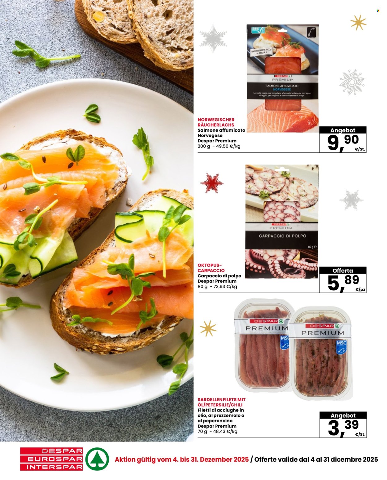 Volantino Eurospar - 4/12/2025 - 31/12/2025. Pagina 10
