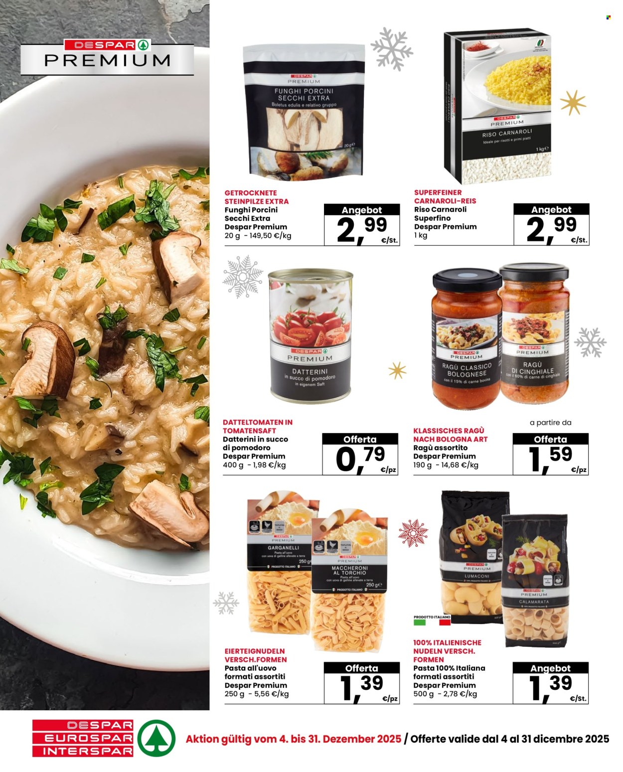 Volantino Eurospar - 4/12/2025 - 31/12/2025. Pagina 12