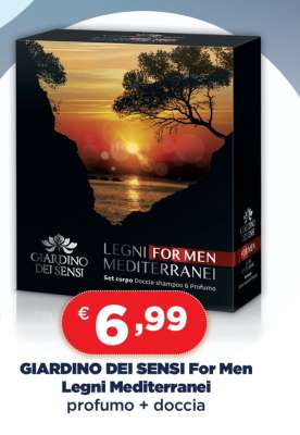 GIARDINO DEI SENSI For Men Legni Mediterranei