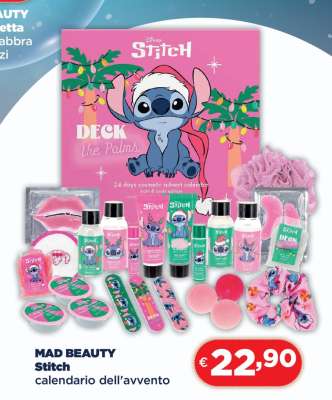 MAD BEAUTY Stitch calendario dell'avvento
