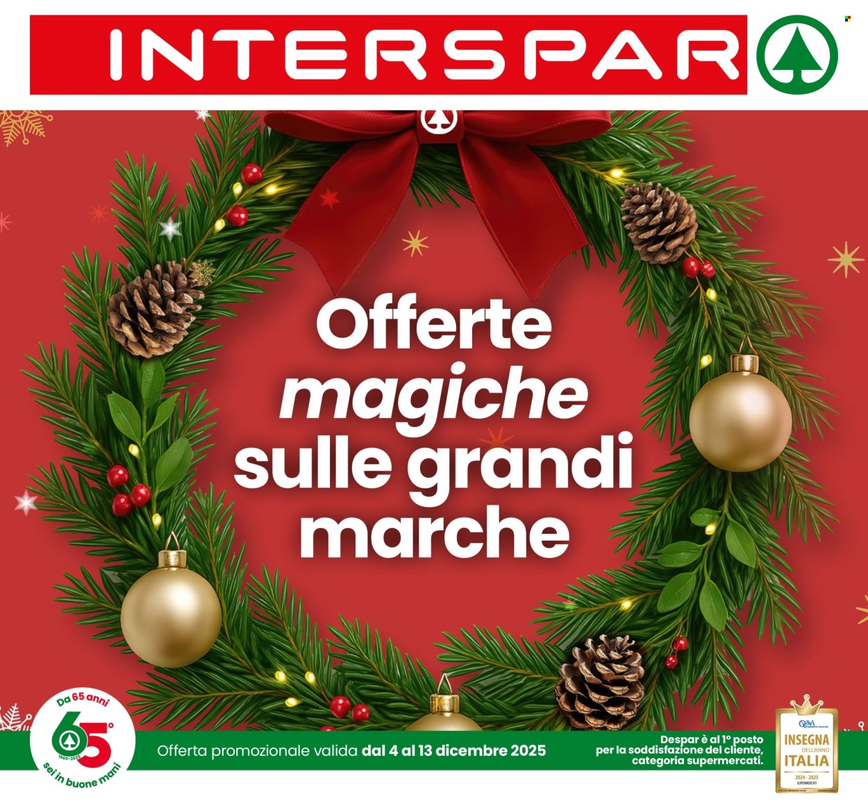 Volantino Interspar - 4/12/2025 - 13/12/2025. Pagina 1