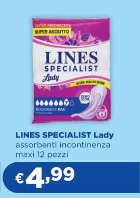 LINES SPECIALIST LADY