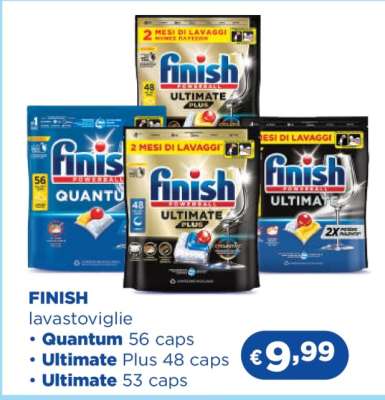 FINISH lavastoviglie