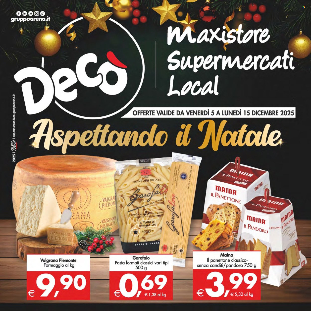 Volantino Deco - 5/12/2025 - 15/12/2025. Pagina 1