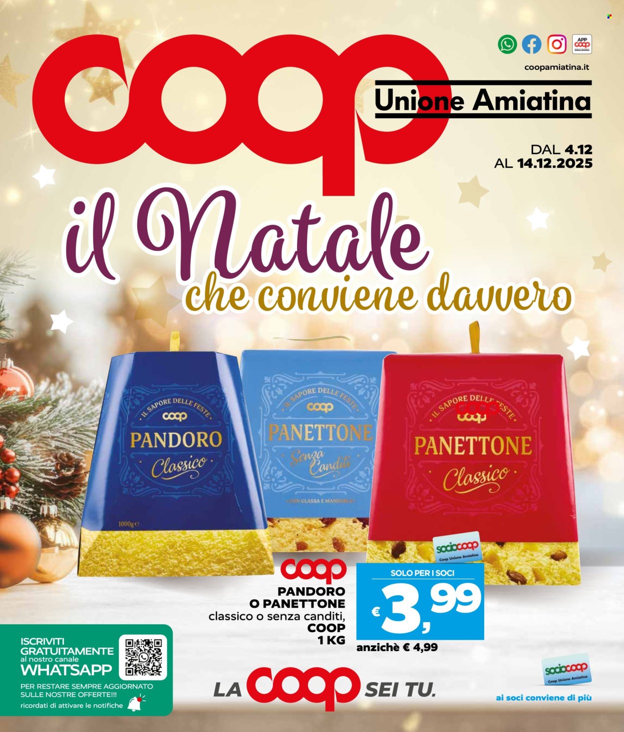 Volantino Coop - 4/12/2025 - 14/12/2025. Pagina 1