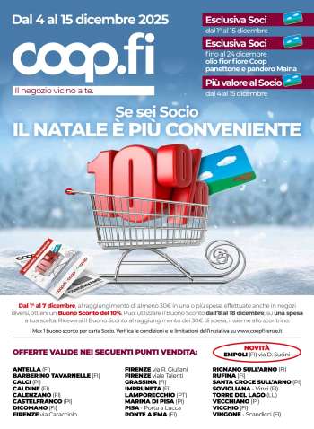 Volantino Coop - 4/12/2025 - 15/12/2025.