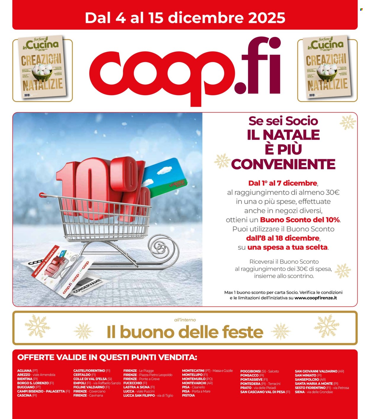 Volantino Coop - 4/12/2025 - 15/12/2025. Pagina 1
