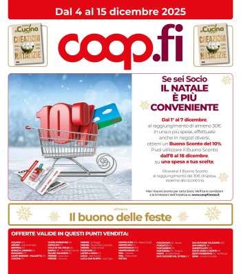 Volantino Coop - 4/12/2025 - 15/12/2025.