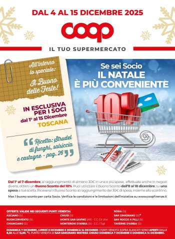 Volantino Coop - 4/12/2025 - 15/12/2025.