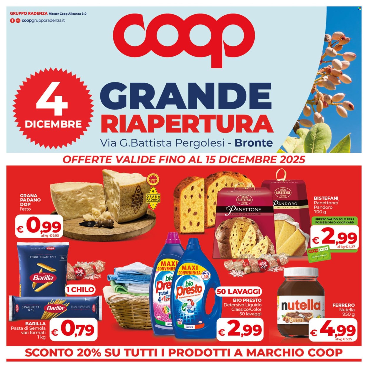 Volantino Coop - 4/12/2025 - 15/12/2025. Pagina 1