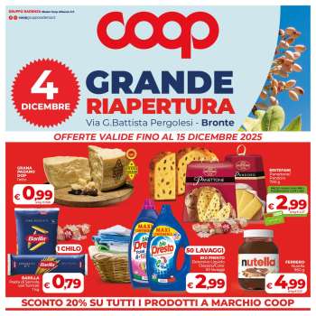 Volantino Coop - 4/12/2025 - 15/12/2025.