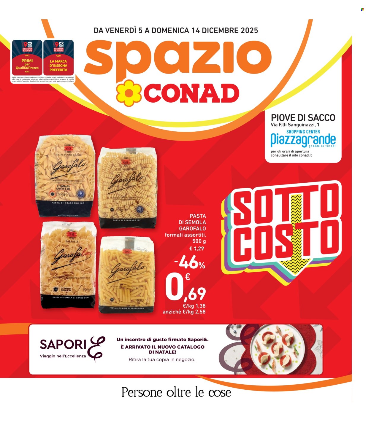 Volantino Spazio Conad - 5/12/2025 - 14/12/2025. Pagina 1
