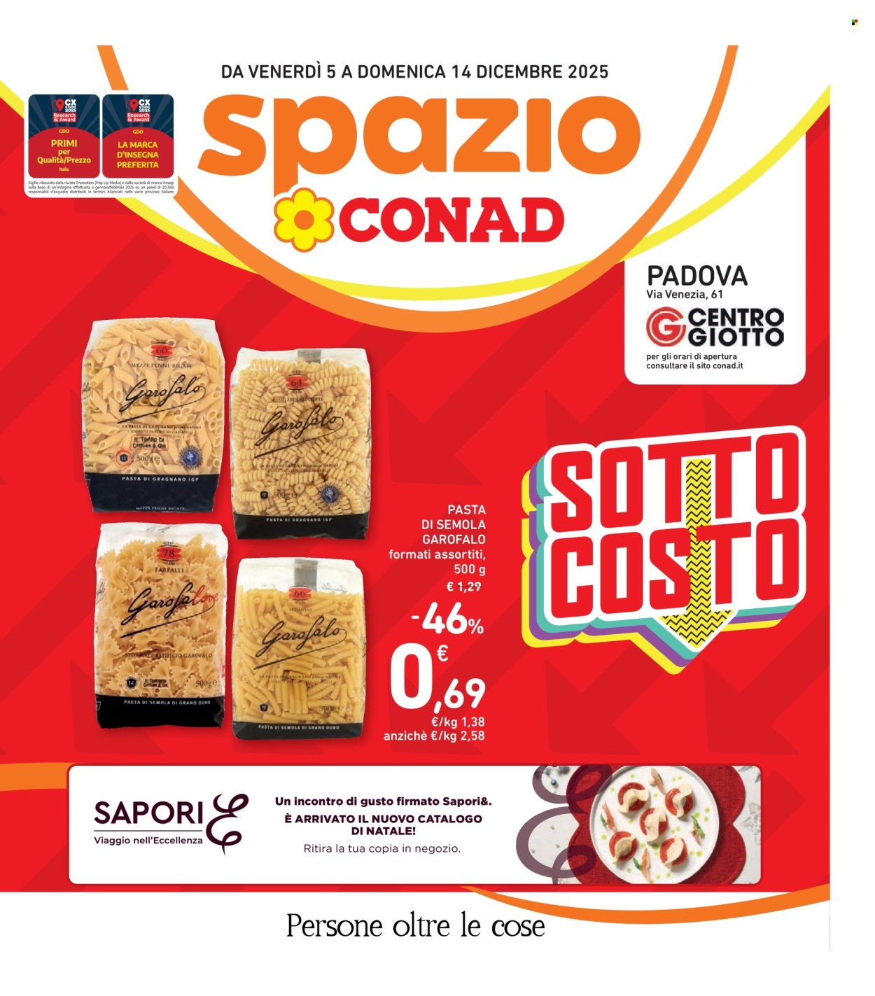 Volantino Spazio Conad - 5/12/2025 - 14/12/2025. Pagina 1