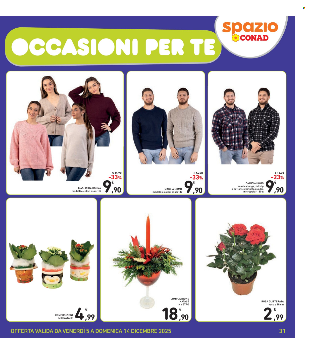 Volantino Spazio Conad - 5/12/2025 - 14/12/2025. Pagina 31