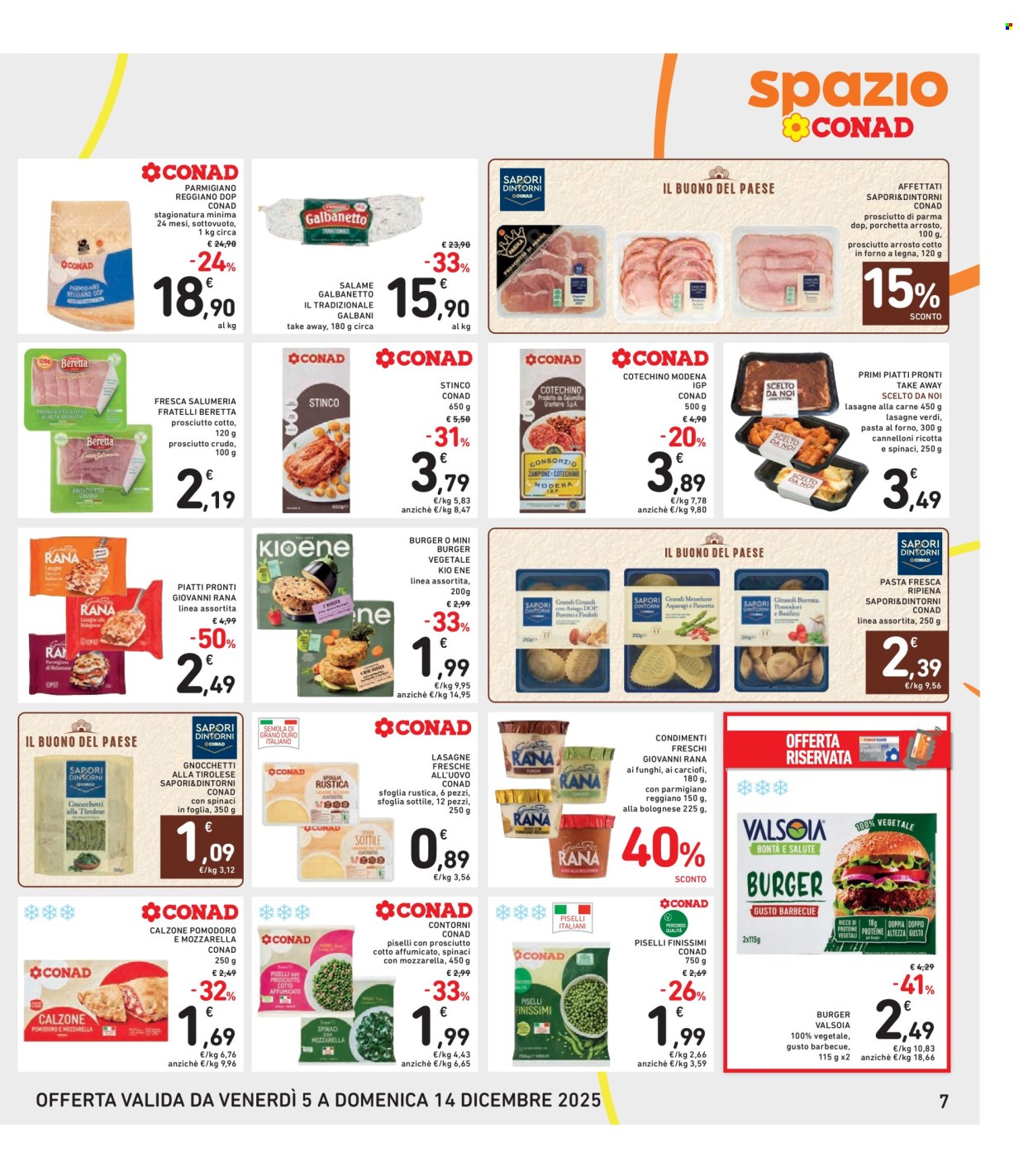 Volantino Spazio Conad - 5/12/2025 - 14/12/2025. Pagina 7